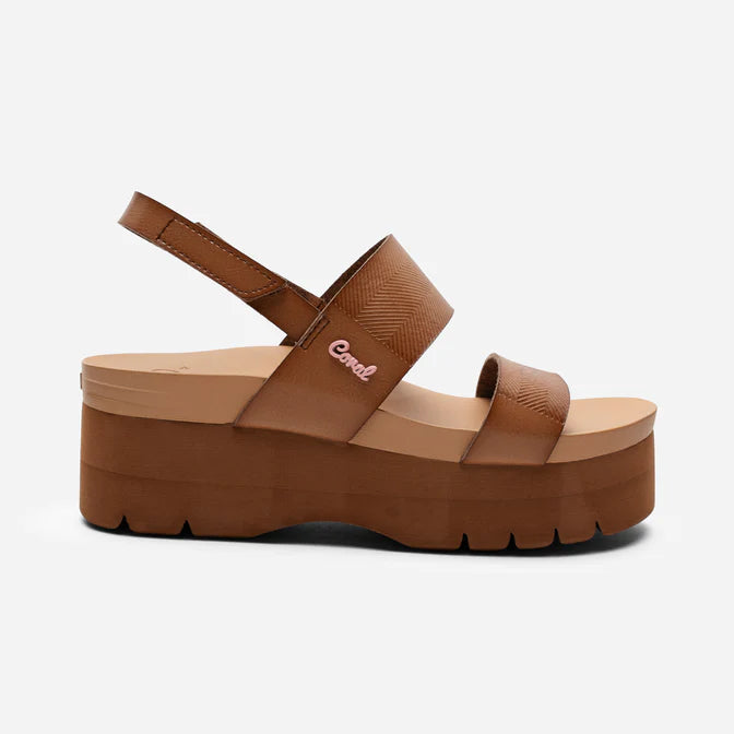 Sandalias Para Plantillas Con Talón Cerrado Troqueladas Cuero