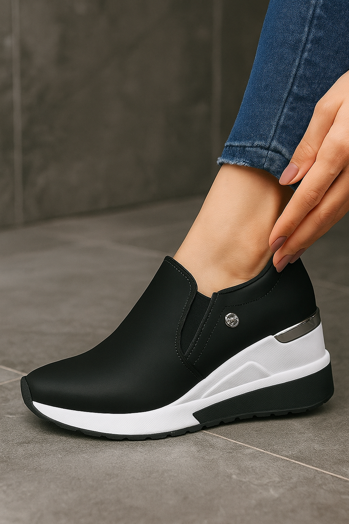 Tenis Casual Negro Viamarte VMB3777NE
