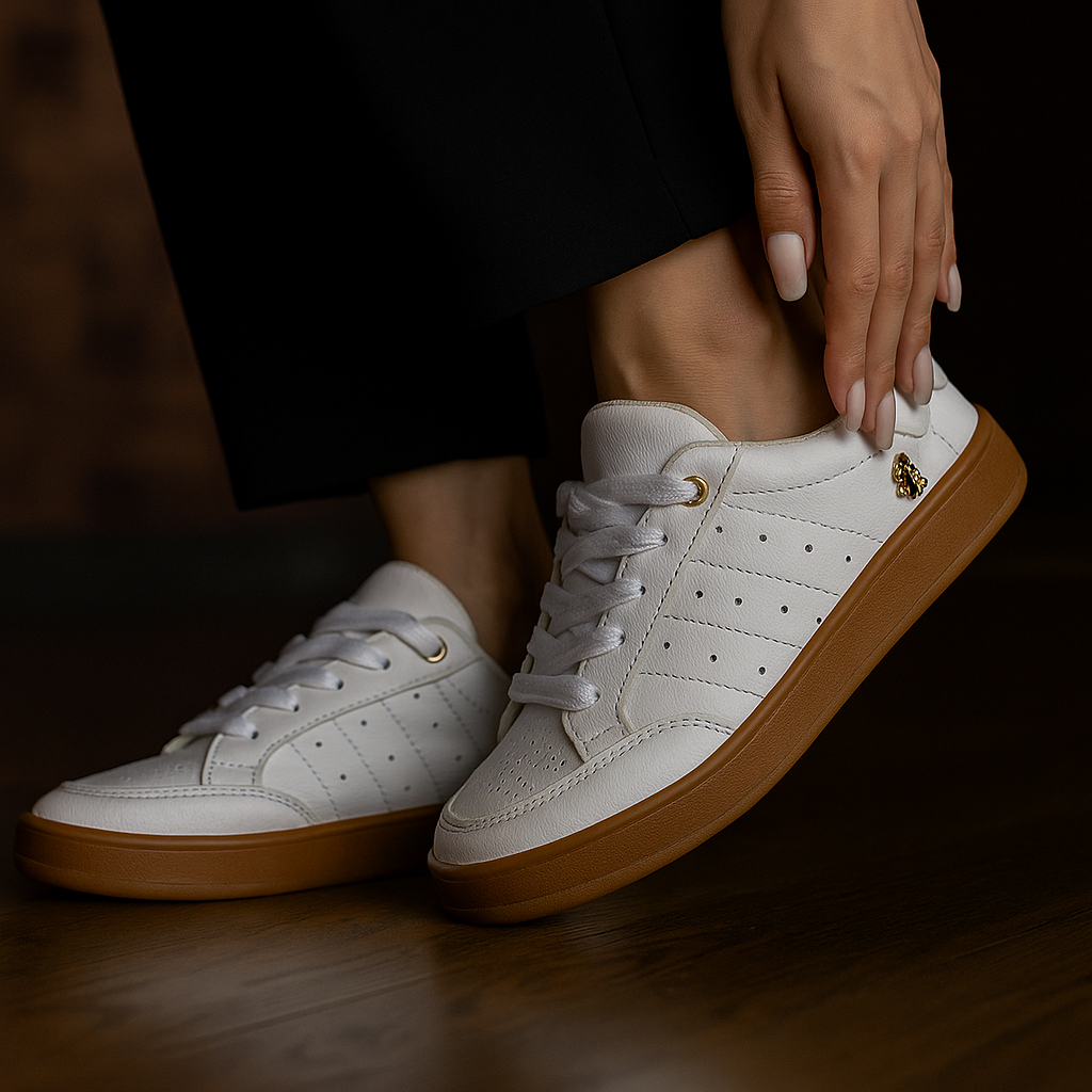 Tenis Casual Blanco ADDIC KAS305BL