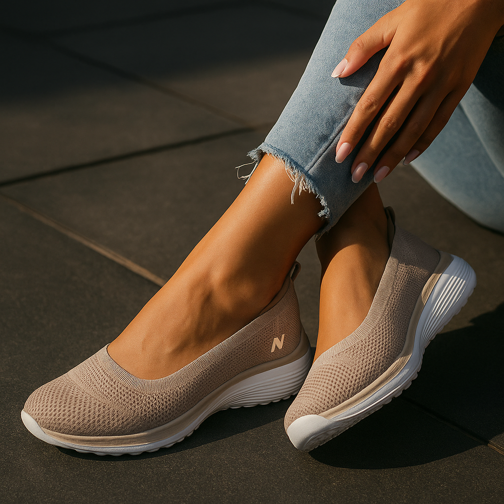 Tenis Casual Taupe Natural Arcade NAARCADETA