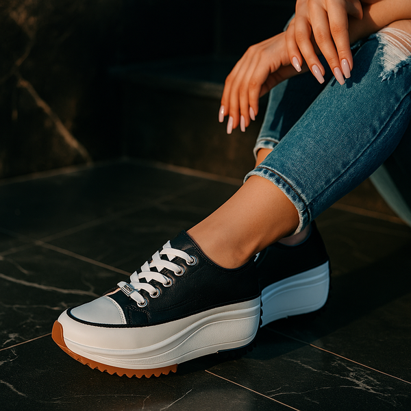 Tenis Casual Negro MENINA MEKYLEI2NE