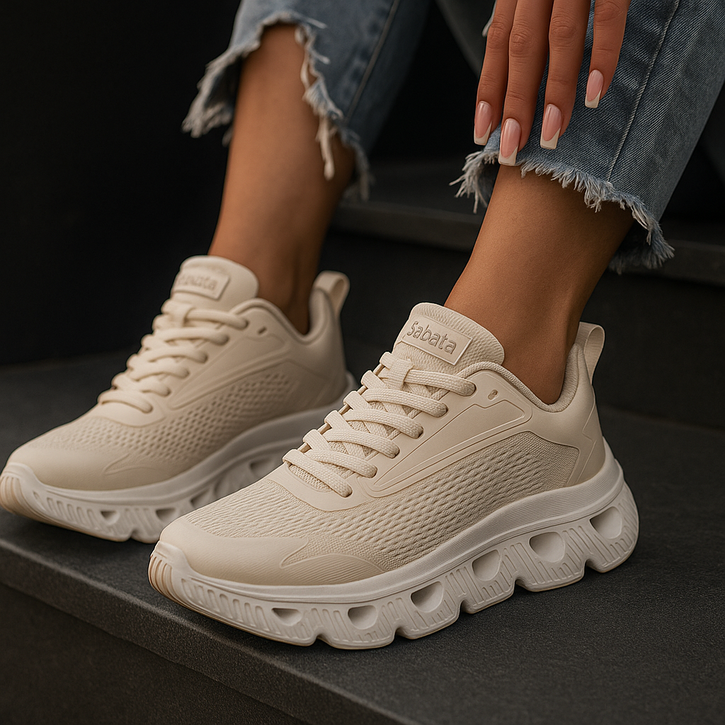 Tenis Casual Beige Sabata 2503 SBSWI2503BE