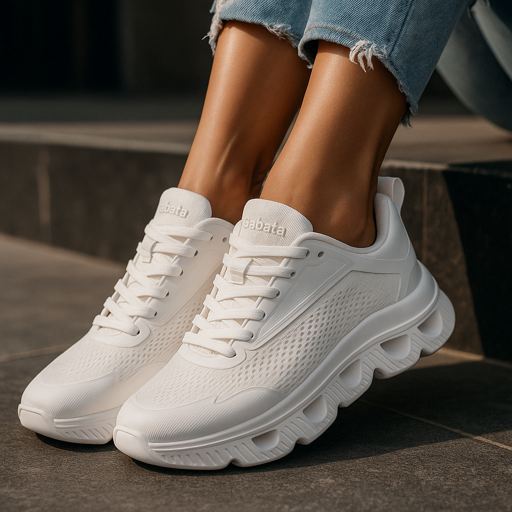 Tenis Casual Blanco Sabata 2503 SBSWI2503BL