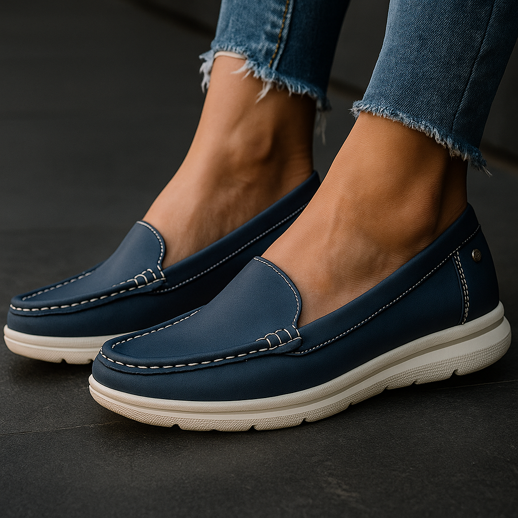 Mocasin Azul Sabata 2507 SBTOP2507AZ