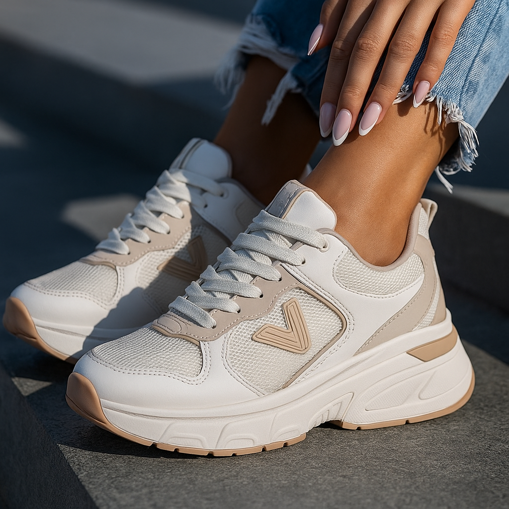 Tenis Casual Blanco Viamarte VM297.02BLBE