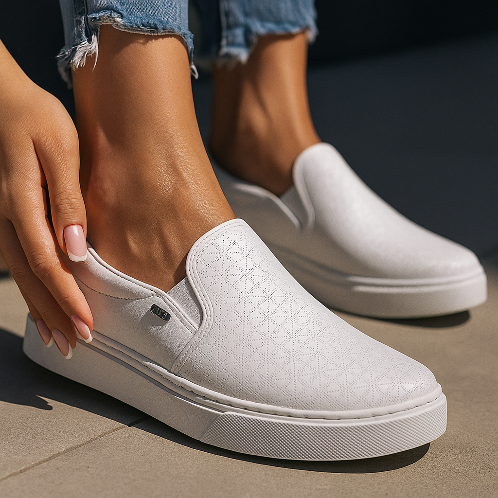 Tenis Casual Blanco Viamarte VM016.023BL