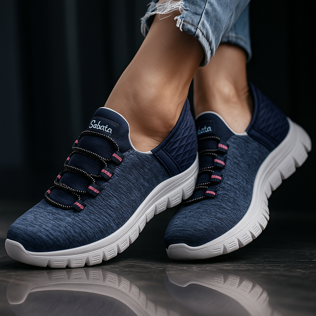 Tenis Casual Azul Sabata 2505 SBSABR2505AZ