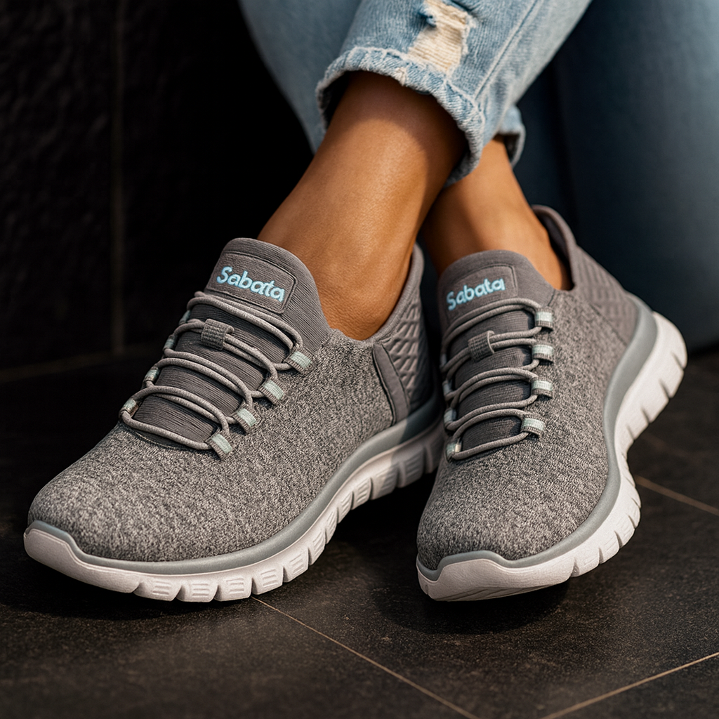 Tenis Casual Gris Sabata 2505 SBSABR2505GR