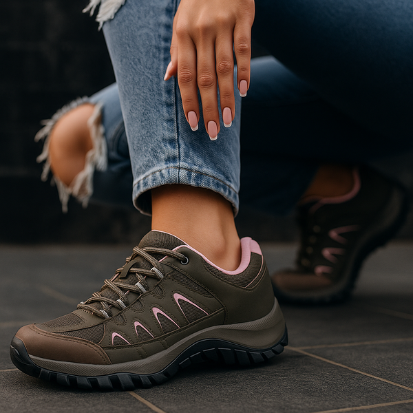 Tenis Casual Mujer Cafe WINNER WIN2487CFRS