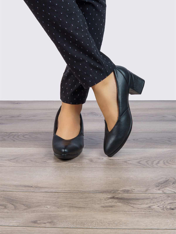 Zapato Ejecutivo Negro Addiction to Comfort ADC675NE