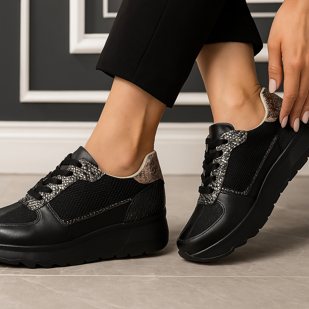 Tenis Casual Negro ADDIC AND042NE