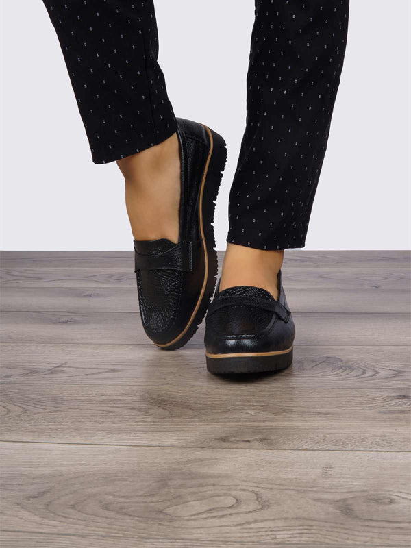Mocasín Negro ADDIC AND6022NE