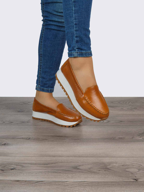 Mocasín Miel ADDIC AND6044MI