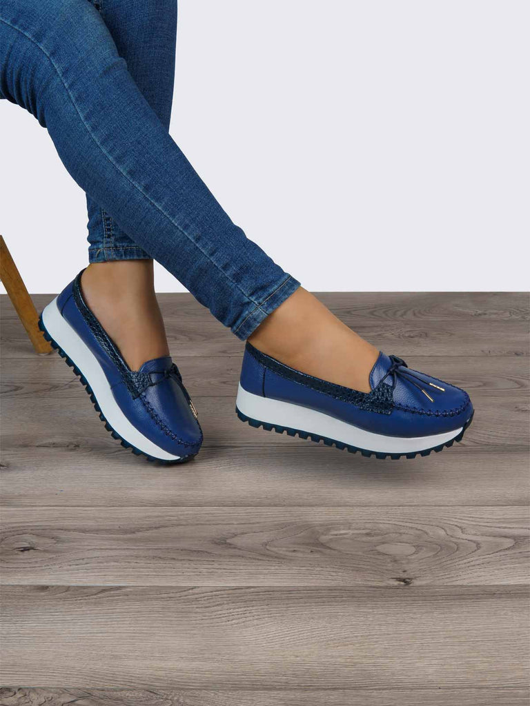 Mocasín Azul Índigo ADDIC AND6049AZ