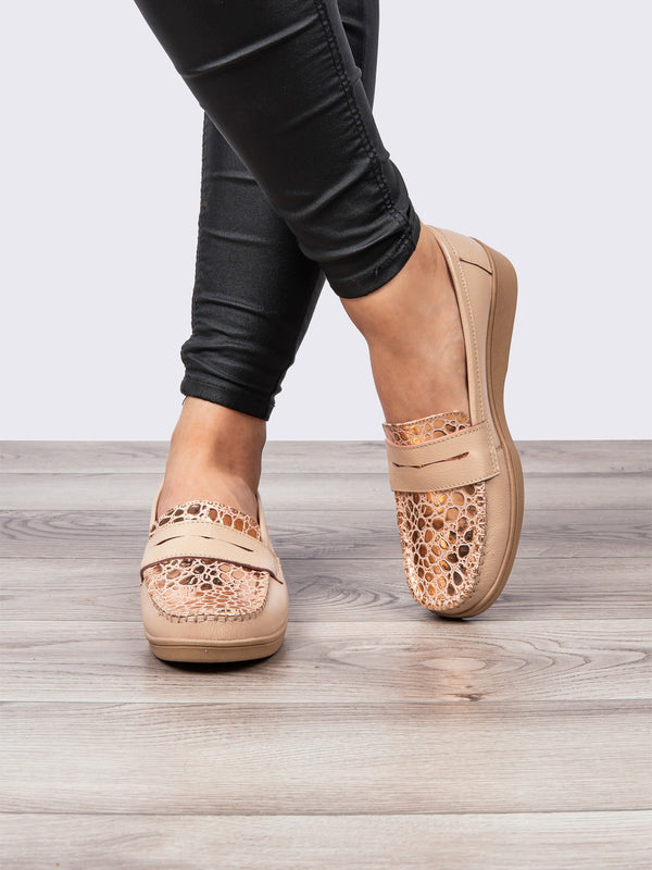 Mocasín Nude ADDIC AND7020NU