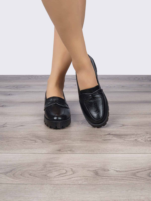 Mocasín Negro ADDIC AND8017NE