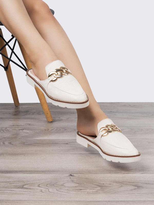 Zueco Blanco Off ADDIC ANG020BLOF