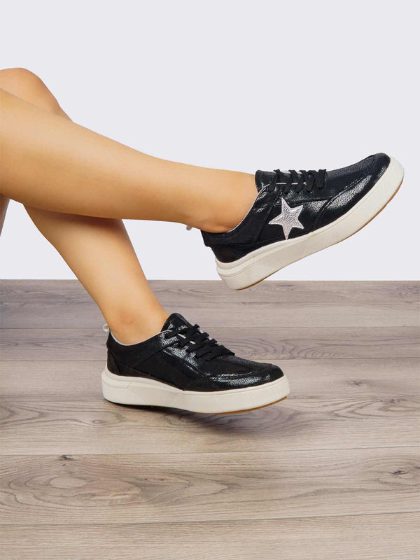 Tenis Casual Negro ADDIC ANG2430NE