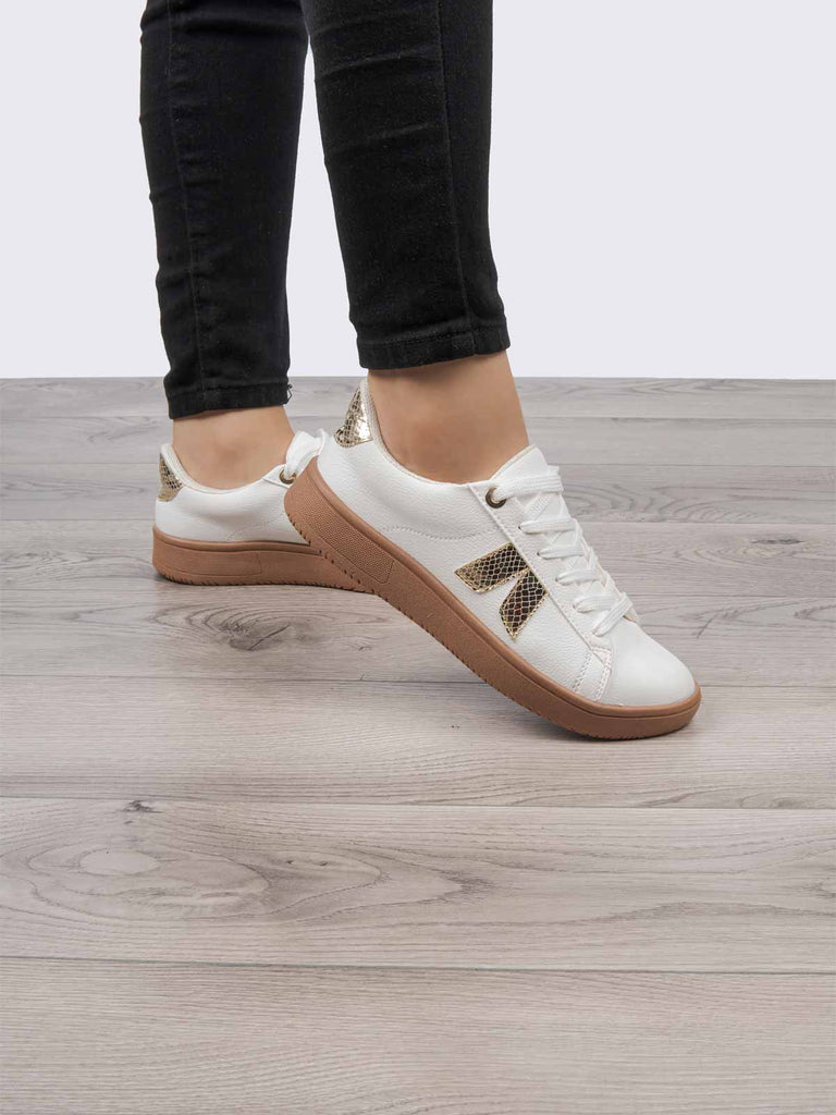 Tenis Casual Blanco Off ADDIC ANG2435BLCH