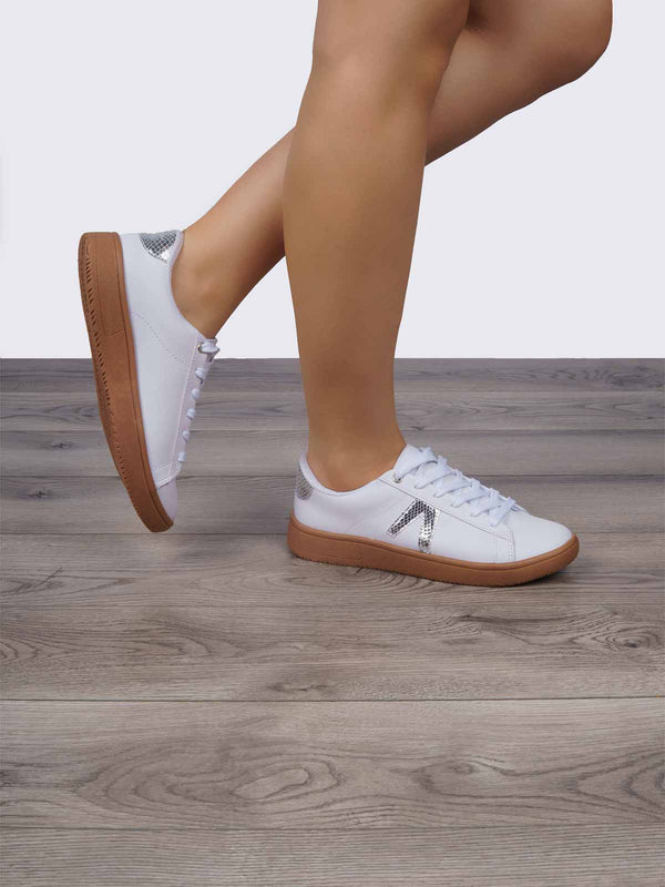 Tenis Casual Blanco ADDIC ANG2435BLPL