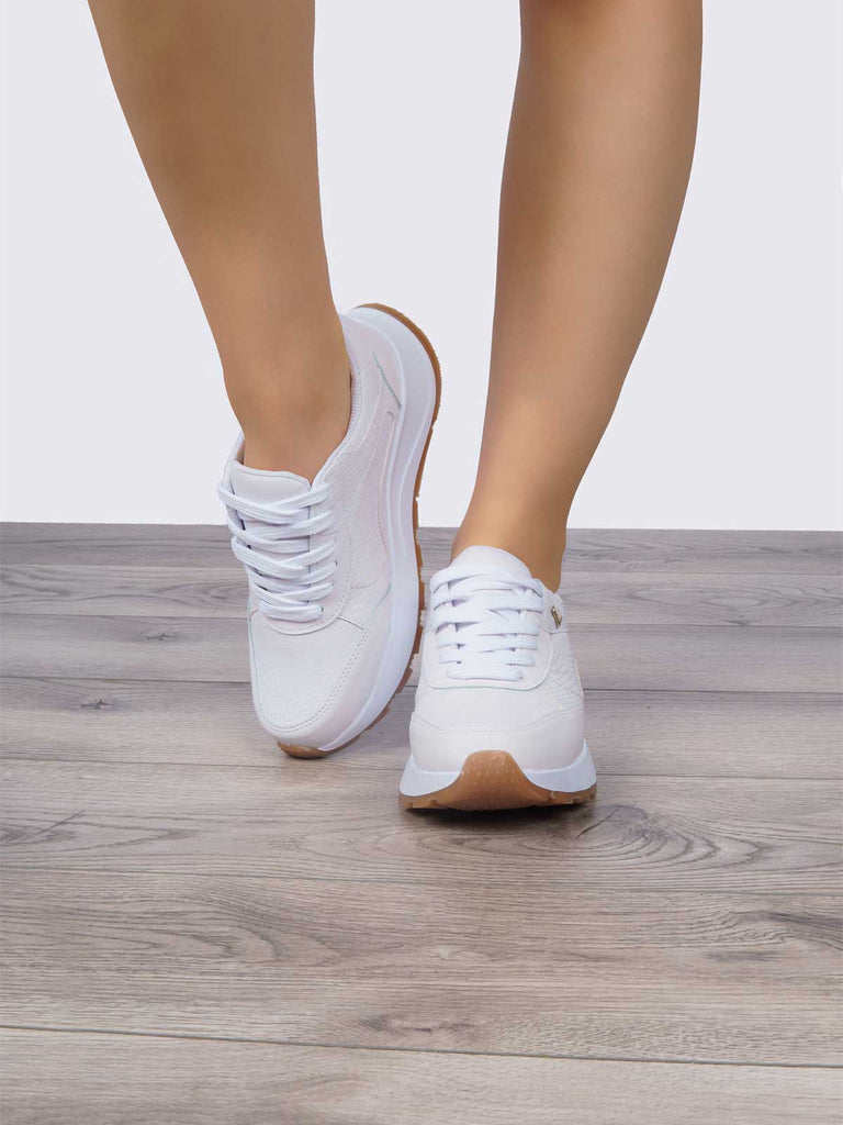 Tenis Casual Blanco ADDIC ANG2475BL