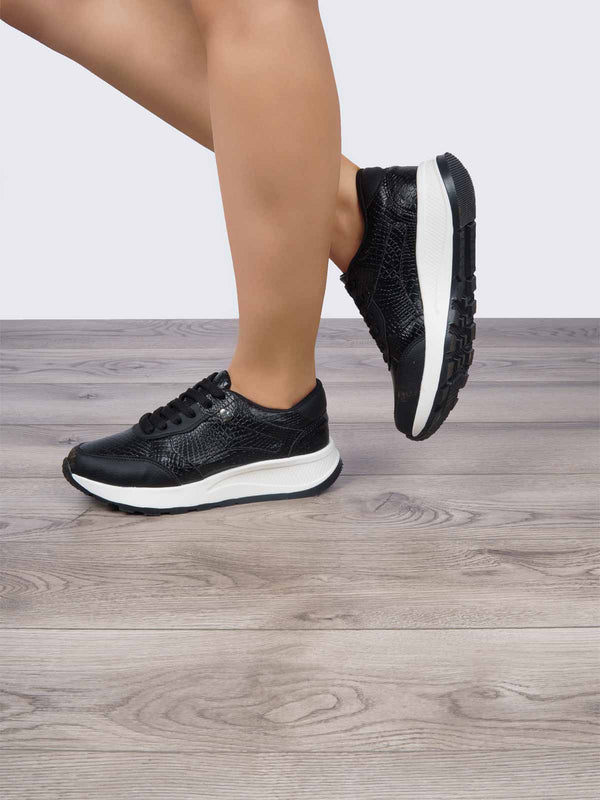Tenis Casual Negro ADDIC ANG2475NE