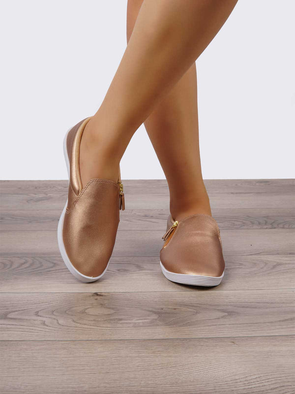Tenis Casual Oro Rosa Beira Rio BE4205.132OR