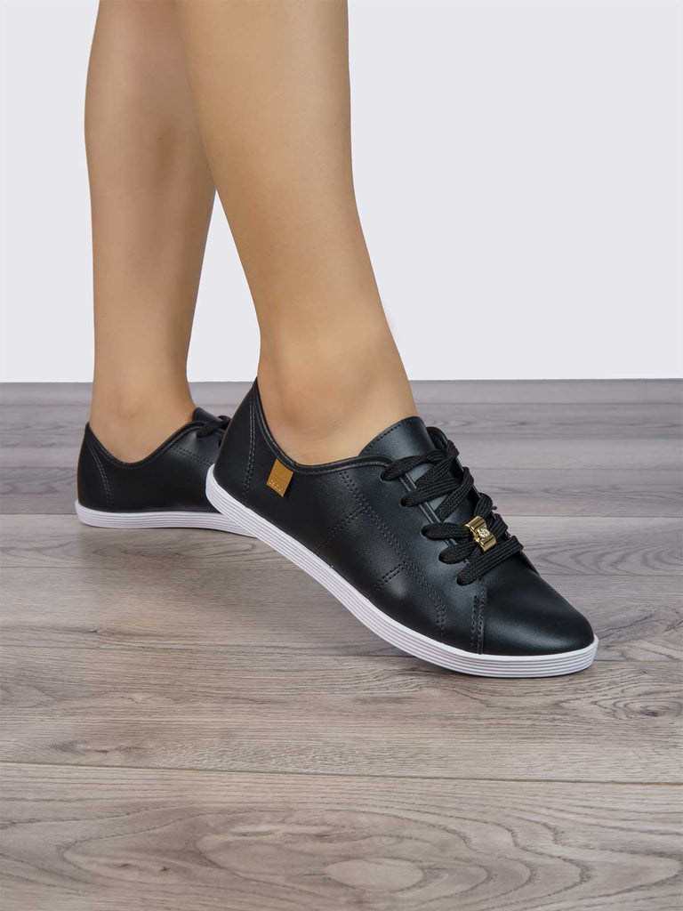 Tenis Casual Negro Beira Rio BE4205.149NE