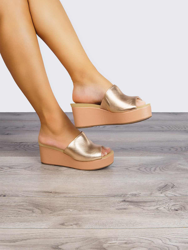 Sandalia Oro Rosa Beira Rio BE8407.100OR