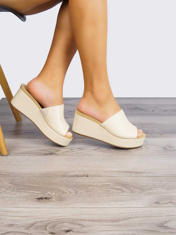 Sandalia Crema Beira Rio BE8407.100CRM