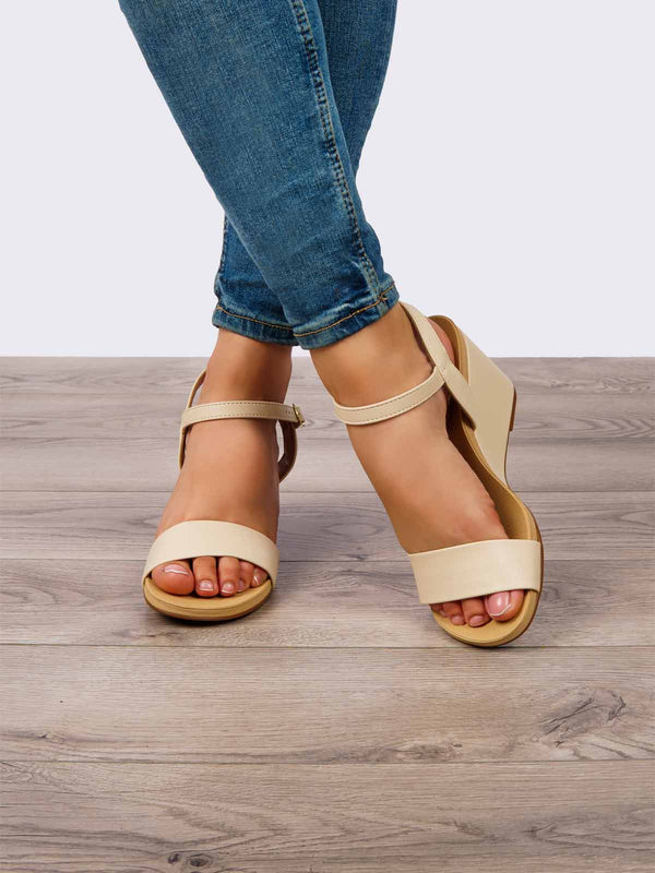 Sandalia Crema Beira Rio BE8515.101CRM