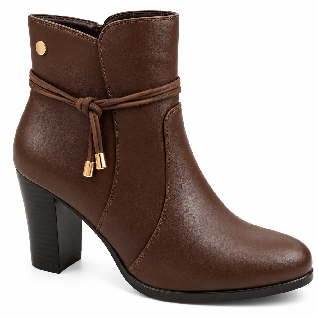 Botín Negro Moda-flex MOF1474045CF