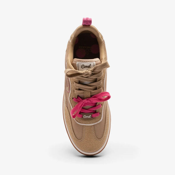 Tenis Casual Coral Taupe Cypress COCYPRESTA
