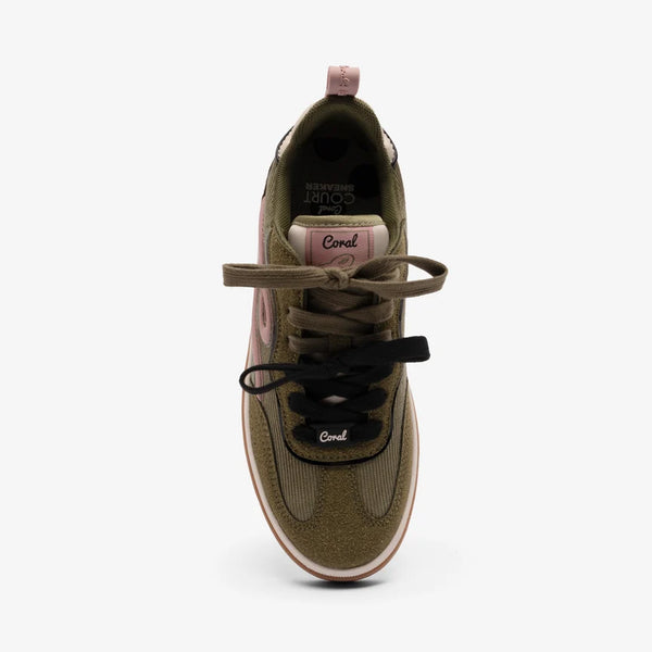 Tenis Casual Verde OlivaCoral Cypress COCYPRESVE