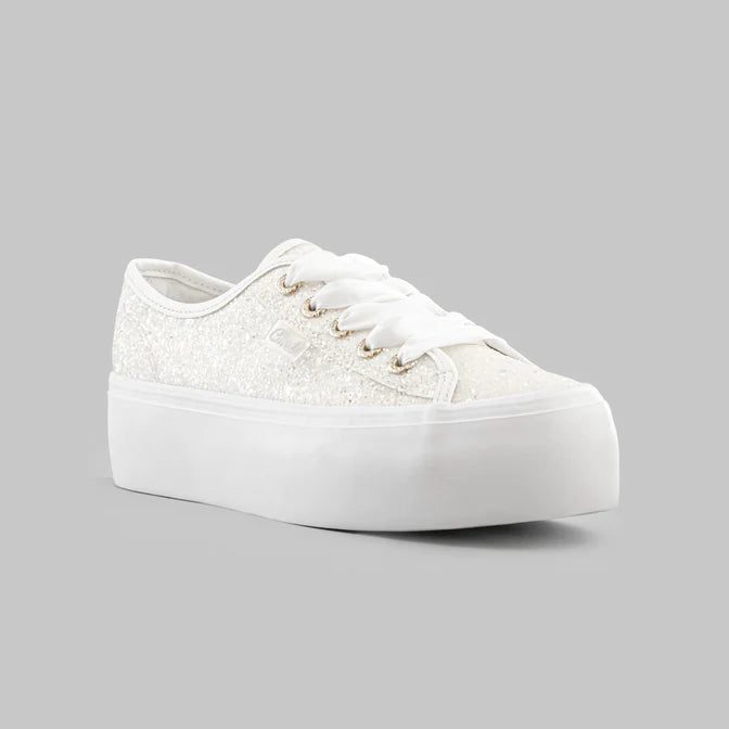 Tenis Casual Blanco Coral DUA GLITTER CODUABL