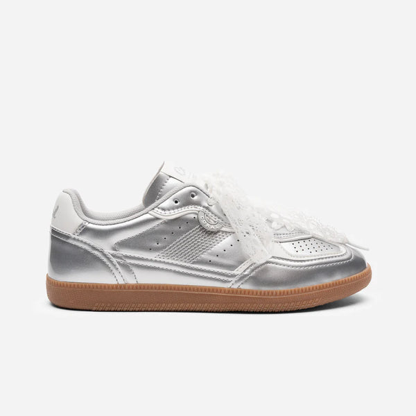 Tenis Casual Plata Coral Momemtum COMOMEMTPL