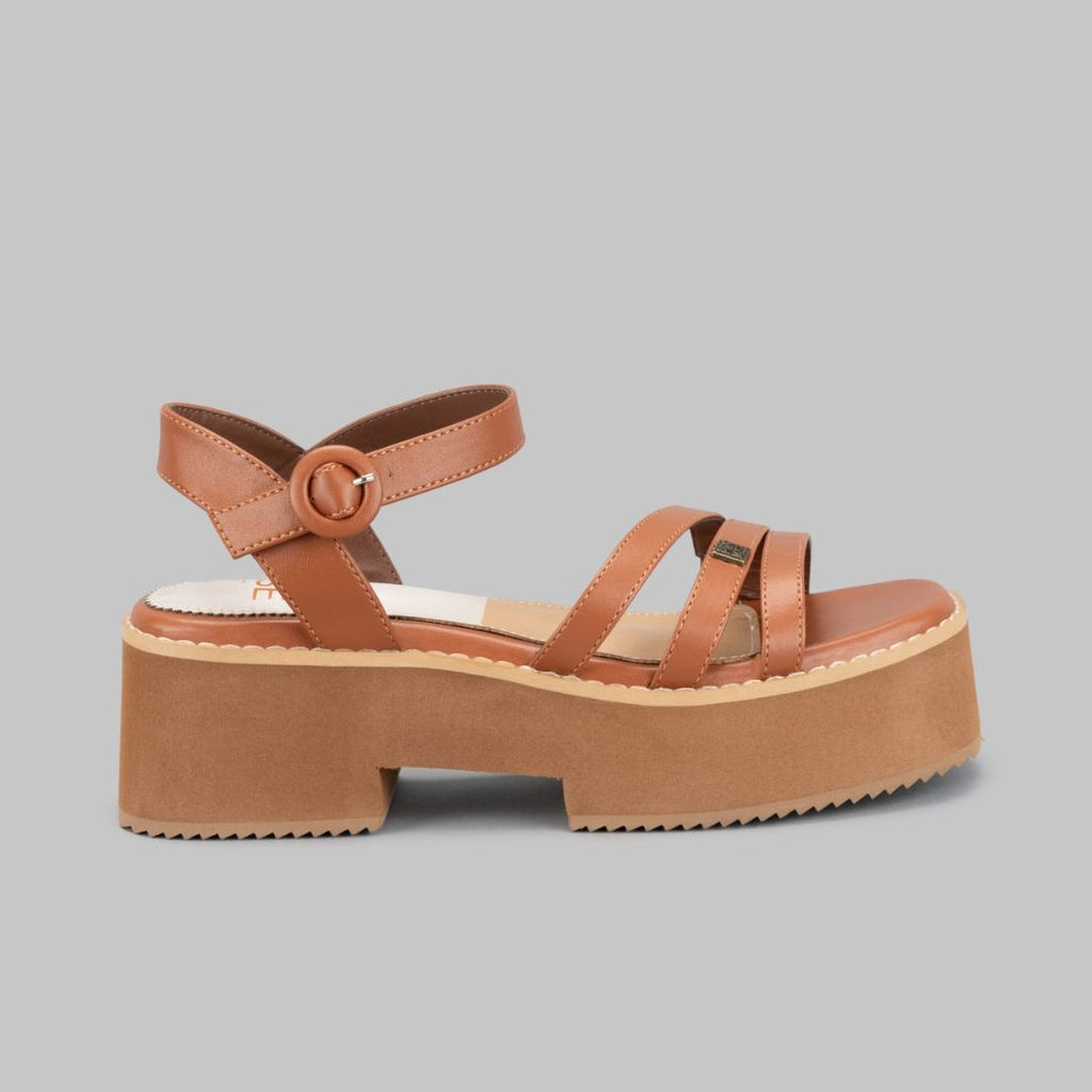 Sandalia Camel Promise Cirene PRCIRENECM