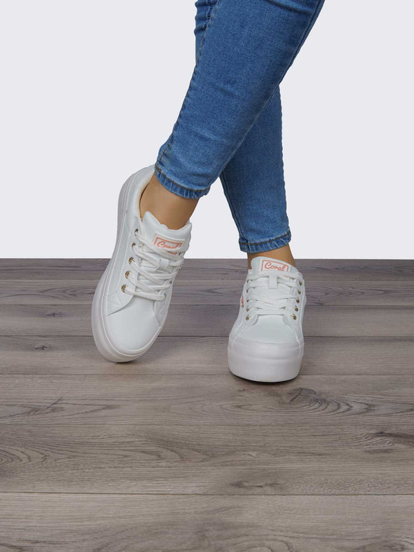 Tenis Casual Blanco Coral Aiko COAIKOBL