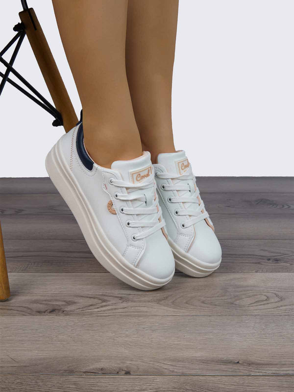 Tenis Casual Blanco Coral DOMMA CODOMMABLAZ