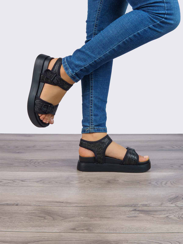 Sandalia Negro Coral GIORGIA 2 COGIORGIANE