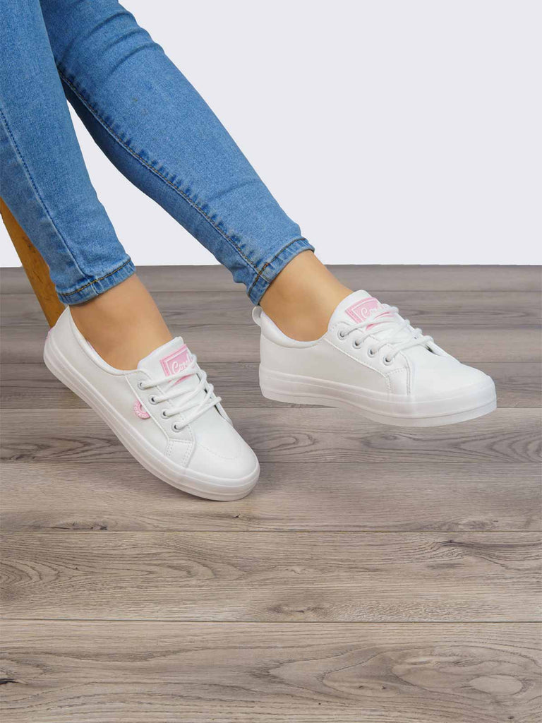 Tenis Casual  Blanco Coral JULES 4 COJULES4BL