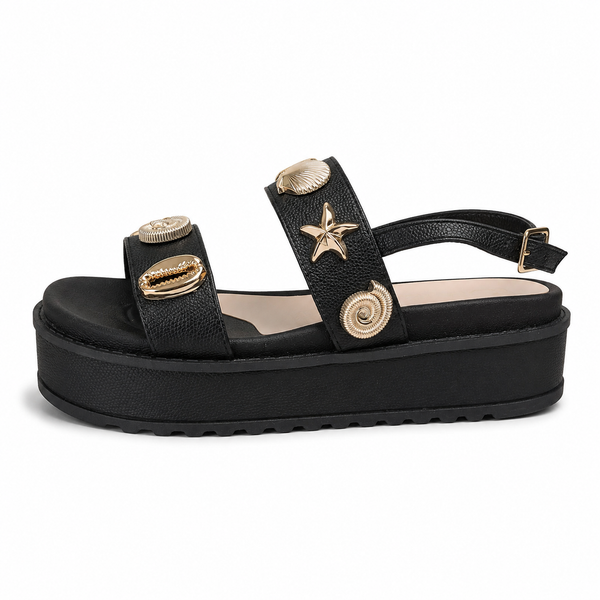 Sandalia Casual Negro ADDIC ANG549NE