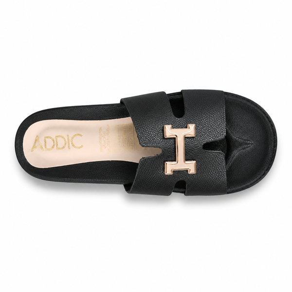 Sandalia Casual Negro ADDIC ANG40HNE