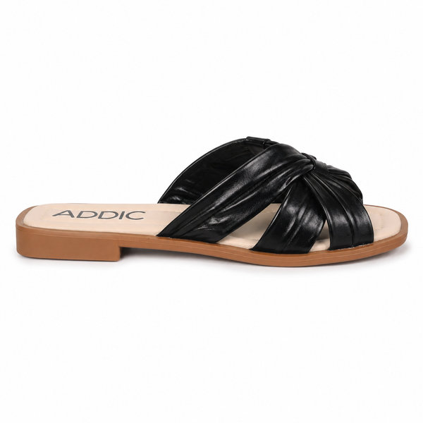 Sandalia Casual Negro ADDIC ANG015NE