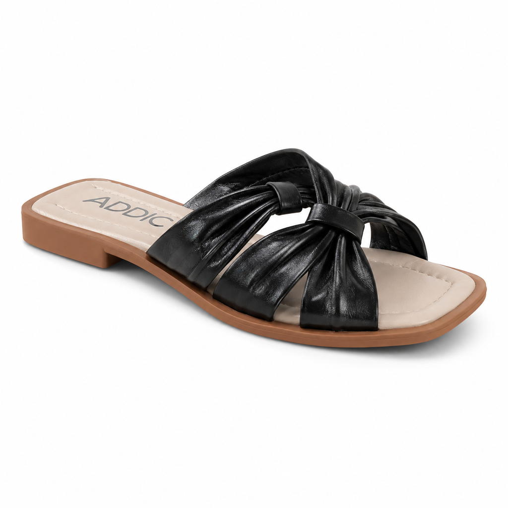 Sandalia Casual Negro ADDIC ANG015NE