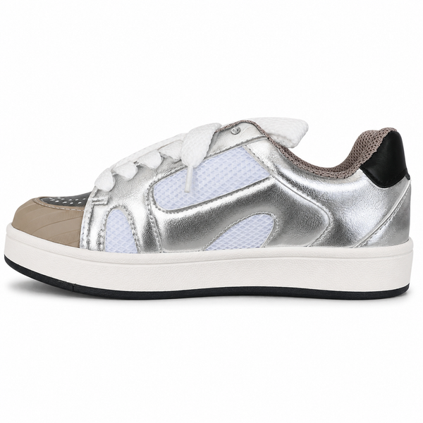 Tenis Casual Plata ADDIC LOR213PL