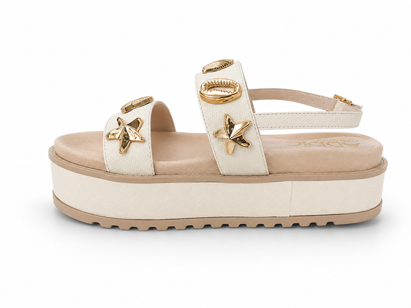 Sandalia Casual Beige ADDIC ANG549BE