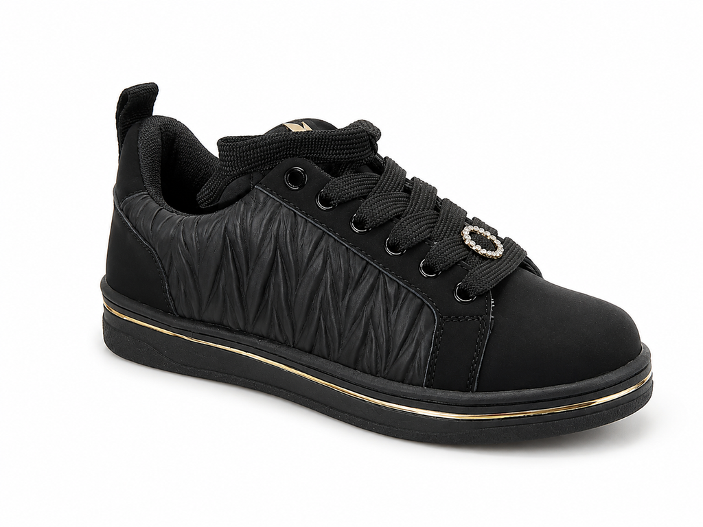Tenis Casual Negro ADDIC LOR197NE