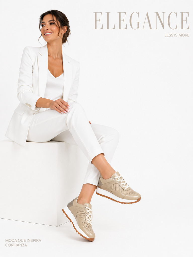 Tenis Casual Taupe ADDIC AND007TA