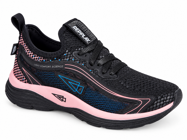 Tenis Deportivo Negro Prime REPPLAY REP2130NE